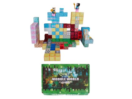 Magnetická stavebnica Minecraft Special blocks 152ks