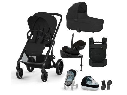 Cybex Balios S LUX, bundle set XL + AMYA 2026, moon black