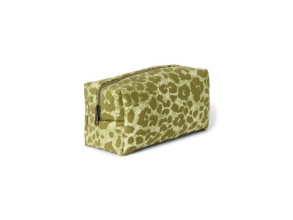 STUDIO NOOS - Cotton POUCH - kabelka | Green Leopard