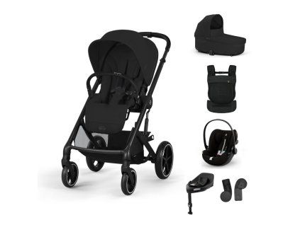 Cybex Balios S LUX, bundle set M + AMYA 2026, black