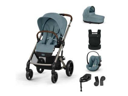 Cybex Balios S LUX, bundle set M + AMYA 2026, stormy blue