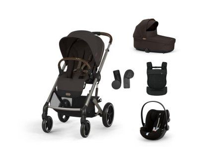 Cybex Balios S LUX, bundle set S + AMYA 2026, chocolate brown