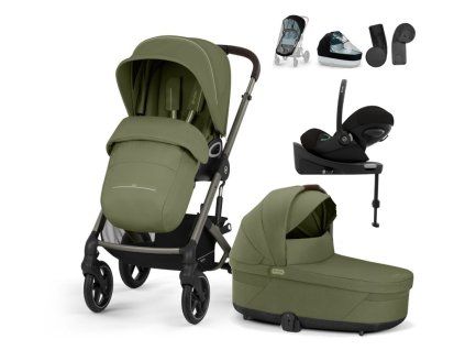 CYBEX Talos S Lux Bundle set XL 2026, Moss green