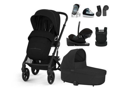 CYBEX Talos S Lux Bundle set XL + AMYA 2026, Moon black