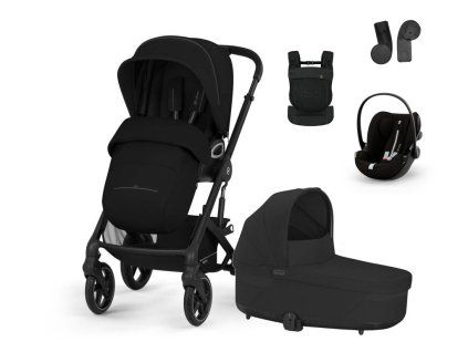 CYBEX Talos S Lux Bundle set S + AMYA 2026, Moon black