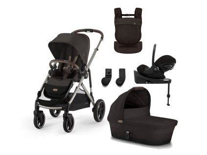 Cybex Gazelle S bundle M + AMYA, chocolate brown