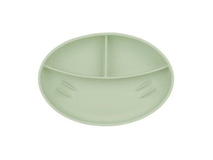 Silikónový tanier Green