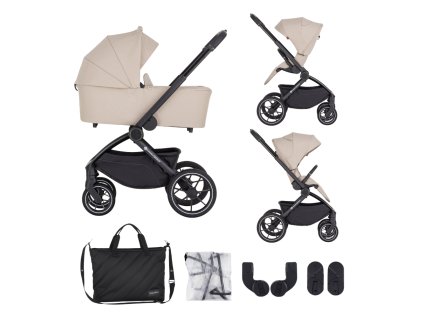 PETITE&MARS Kočík kombinovaný SCOUT 2v1 Soft Mousse