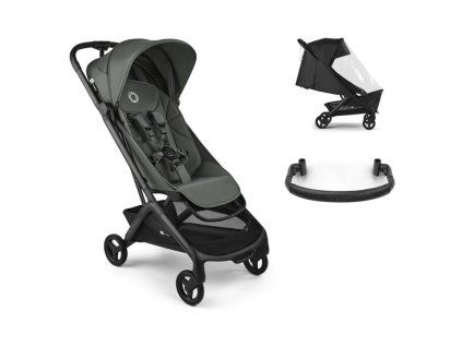 Bugaboo výhodný set Butterfly 2 Essential, forest green