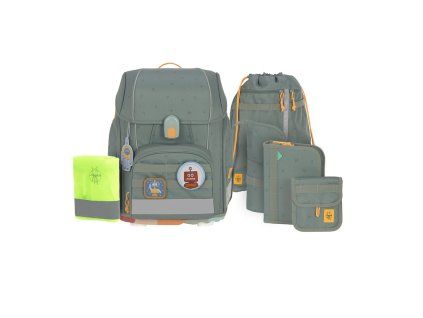 LÄSSIG School Set Boxy Unique letters green