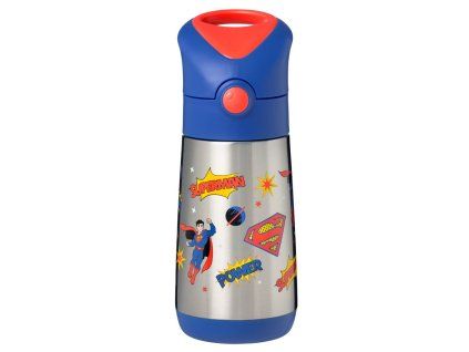 Termofľaša so slamkou 350 ml - Superman | b.box