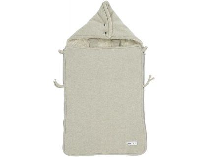 3984 2743020 meyco voetenzak knit basic sand melange d 800x800