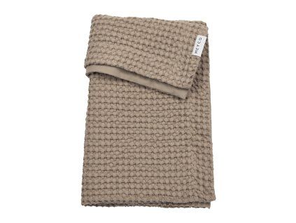 6067 deka waffle bavlna taupe