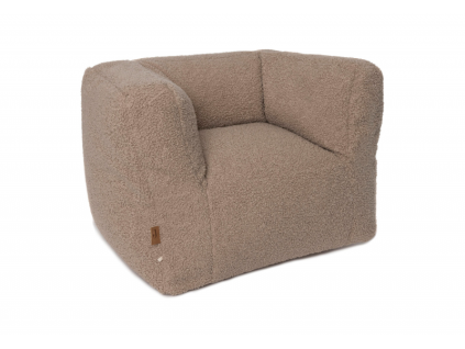 Kreslo detské Beanbag Teddy Warm Sand