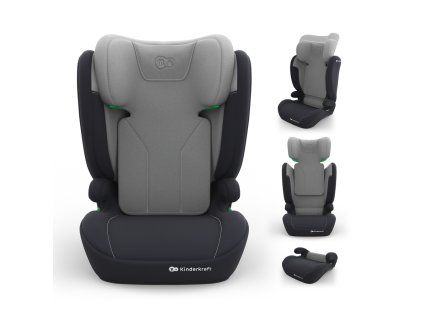 KINDERKRAFT Autosedačka i-Spark 2 Plus i-Size (100-150 cm) Grey