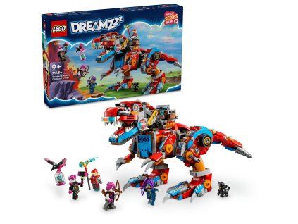Cooper a jeho robotický dinosaurus C-rex