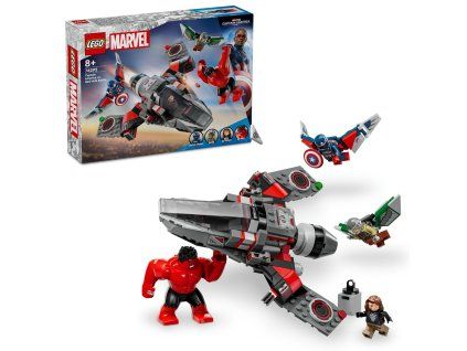 Súboj: Kapitán Amerika vs. Red Hulk