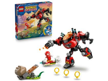 Knuckles vs. Dr. Eggman: Robotický oblek Egg Crusher