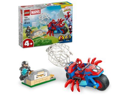 Spidey na motorke vs. Rhino