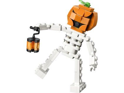 Zábavný halloweensky kostlivec
