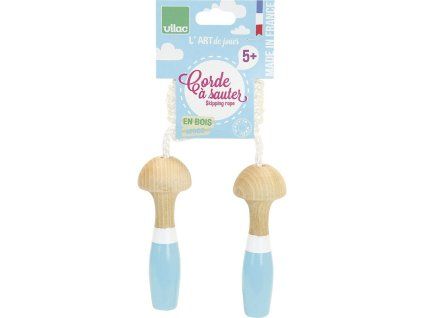 21404 bicolour skipping rope blue