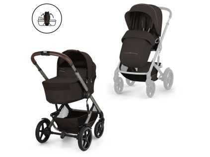 cybex.talos s lux 2026 fold chocolate brown