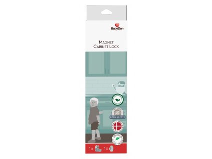 Baby Dan BabyDan magnetický uzáver pre skrinky Magnet Cabinet Lock, BIO