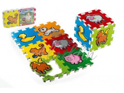 MPZ Penové puzzle Moje prvé zvieratká 6ks 00513002