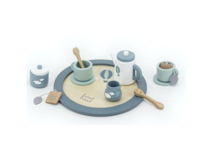 label label cajovy set zeleny