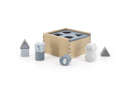 label label vkladacka tvaru modra