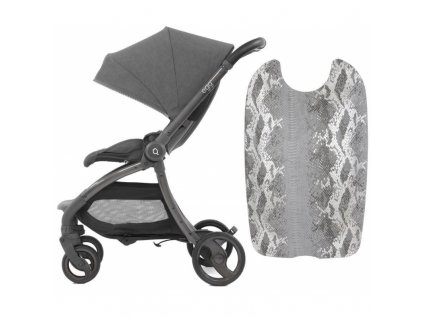 BabyStyle kočík EGG Quail Quantum Grey / Silver 2019