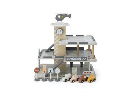 tryco dreveny parkovaci dum