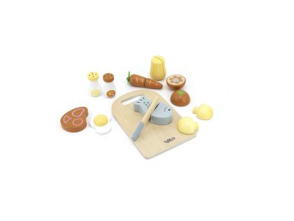 tryco drevene krajeci prkynko s jidlem