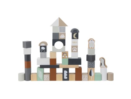 tryco drevene kostky 50 kusu