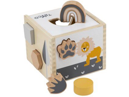 tryco drevena vkladacka tvaru stopy