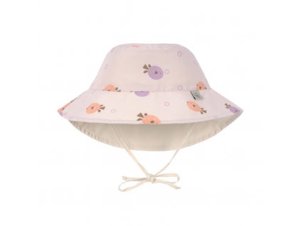 Sun Protection Bucket Hat fish light pink 19-36 mon.
