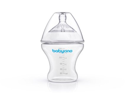 BABYONO Fľaša antikoliková Natural Nursing 180 ml