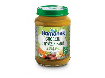 HAMÁNEK Gnocchi s hovädzím mäsom v smotanovej omáčke 190 g