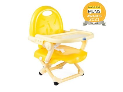 CHICCO Jedálenská stolička na stoličku Pocket Snack - Saffron