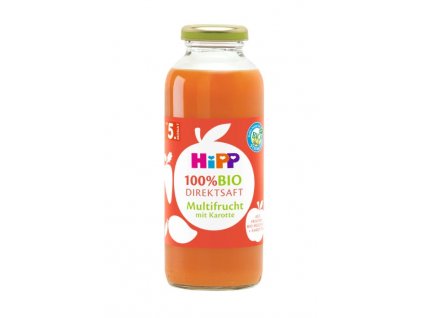 HiPP Štava ovocná s mrkvou 100% Bio 330ml