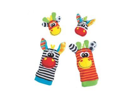 Playgro hrkajúce ponožky a náramky 0183077