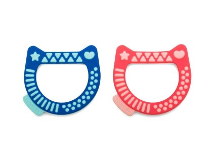 SUAVINEX | HRYZÁTKO ARTY BABY Mačiatko - RUŽOVÉ