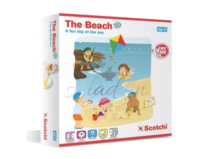 Scotchi vzdelávacia hra Pláž 3D