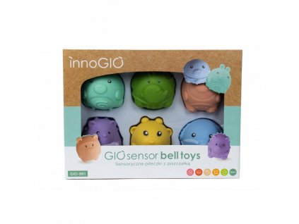 Zmyslové hračky so zvukom GIOsensor bell toys