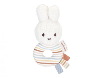 Hrkálka králiček Miffy Vintage Prúžky