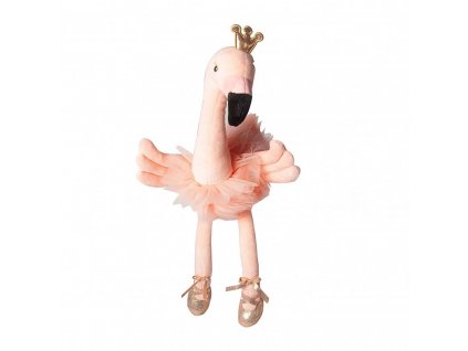 Látková BALLERINA Flamingo 25cm