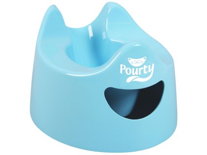 POURTY Nočník jednoducho vylievateľný Blue