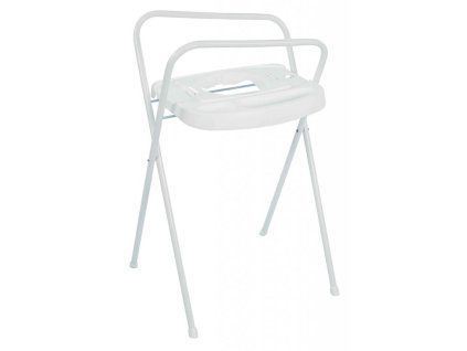 5426 2 kovovy stojan click na vanicku bebe jou 103cm biely