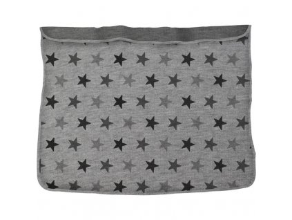 Deka Blanket Grey Stars