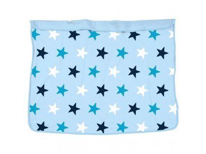 Deka Blanket Baby Blue / Blue Stars